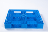 120*100*15cm 6 hlauparar staflable rekki Plast Grid bretti