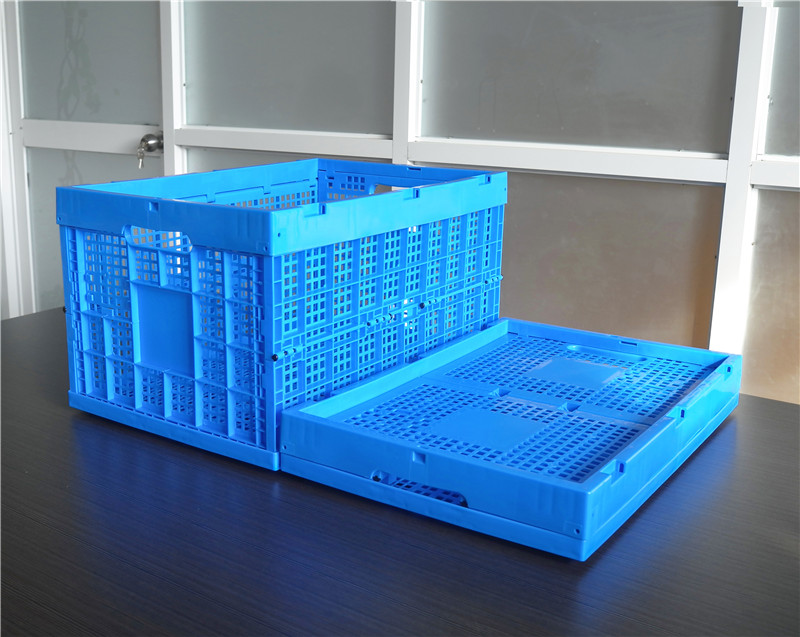 600x400x330mm Mesh Plastic Collapsible Crate