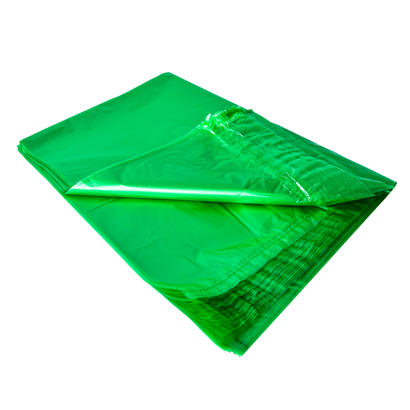 Green 40L Plastic Garbage Bags for Sanitation Garbage Cans