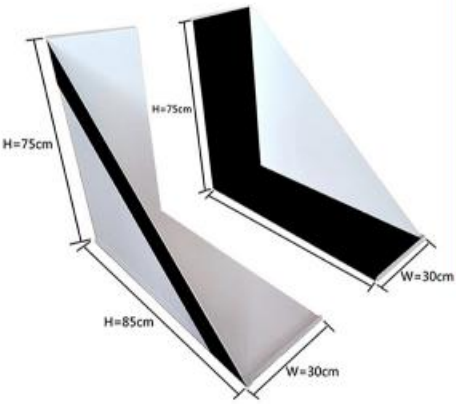 75cm high ABS edge banding board