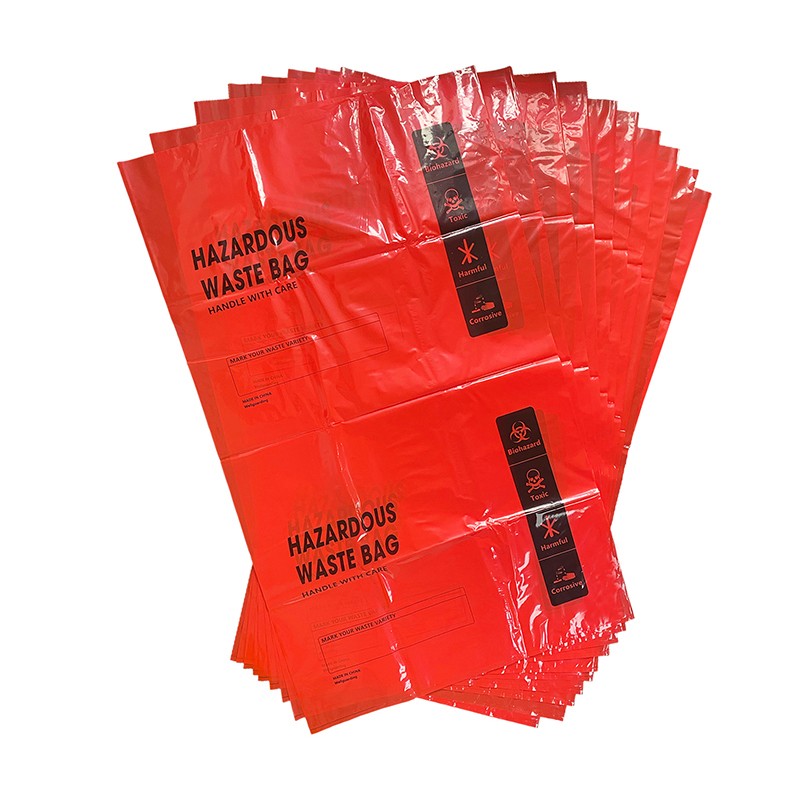 Hazardous Material Waste Disposal Bags for Spill Control