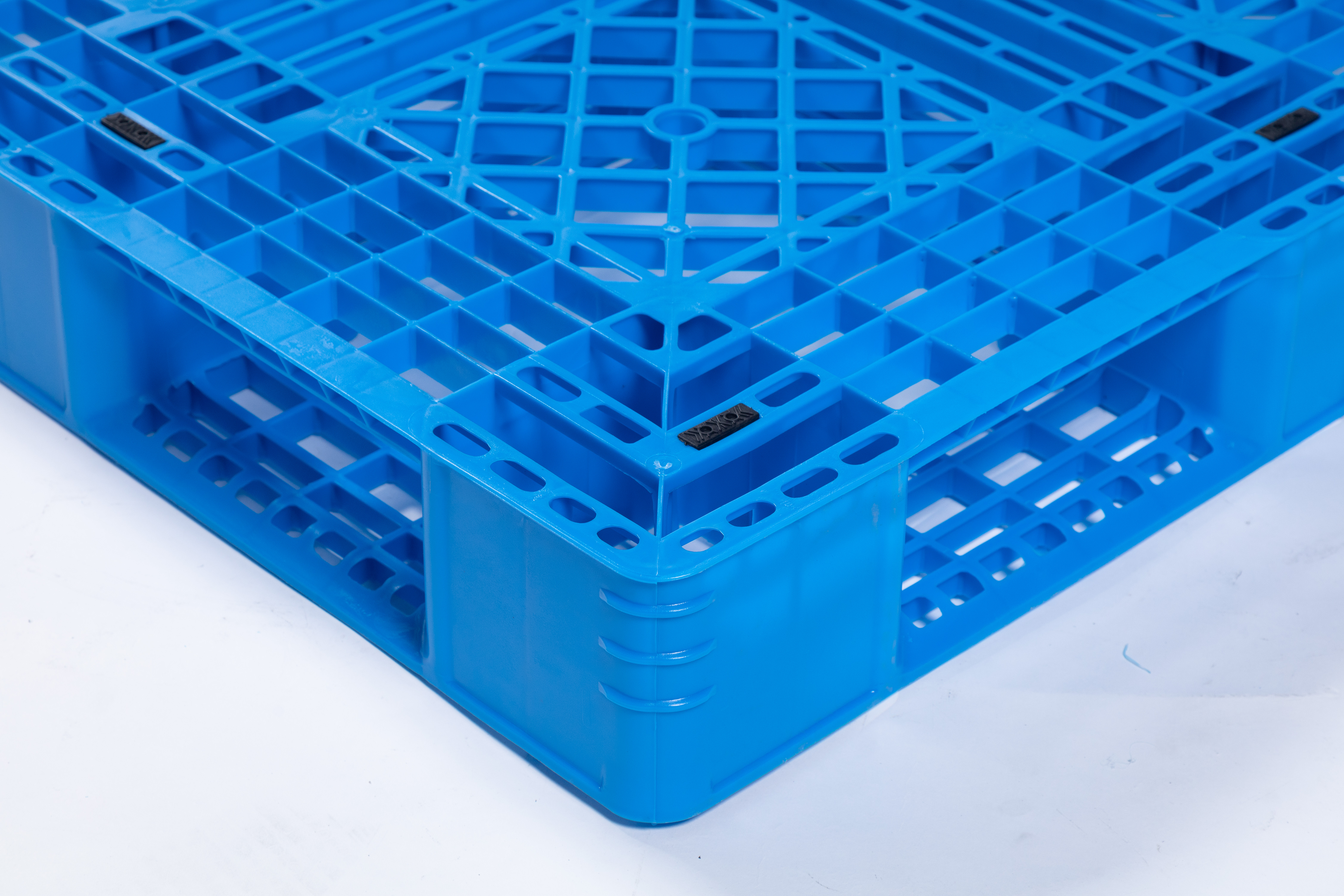 120*100*15cm 6 hlauparar staflable rekki Plast Grid bretti