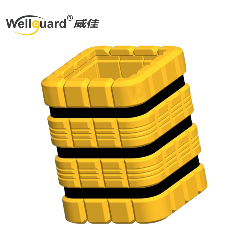 Inside Size 60*60cm Building Plastic Column Protectors