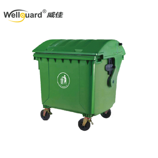 Xe rác nhựa 1100L