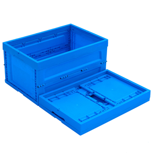 600x400x300mm Mesh Plastic Collapsible Crate