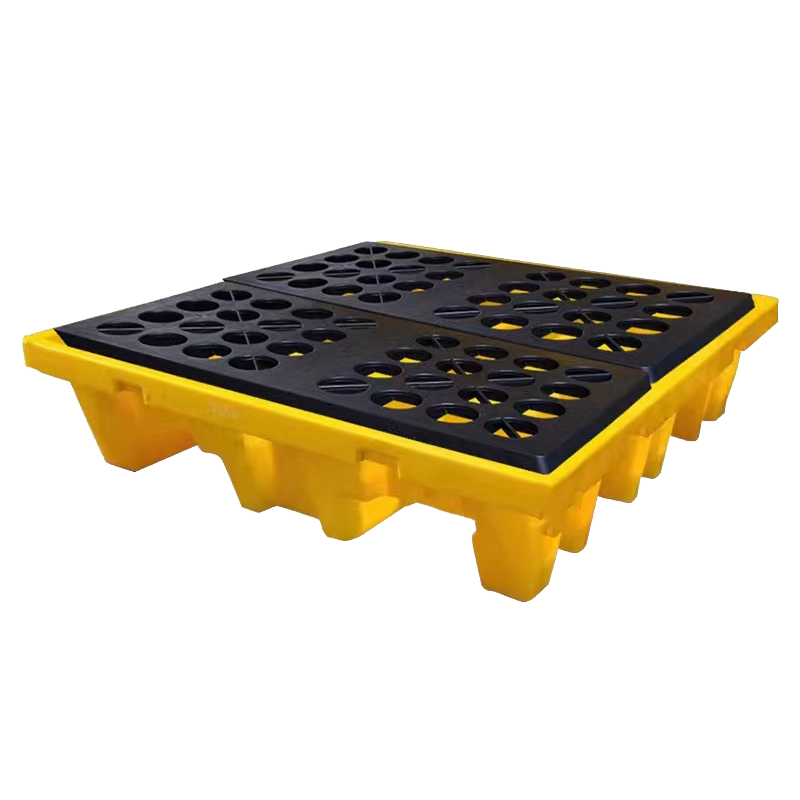 260L 4 Oil Drum Economy Spill Containment Pallet 