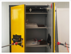 EN flammable cabinet TEST