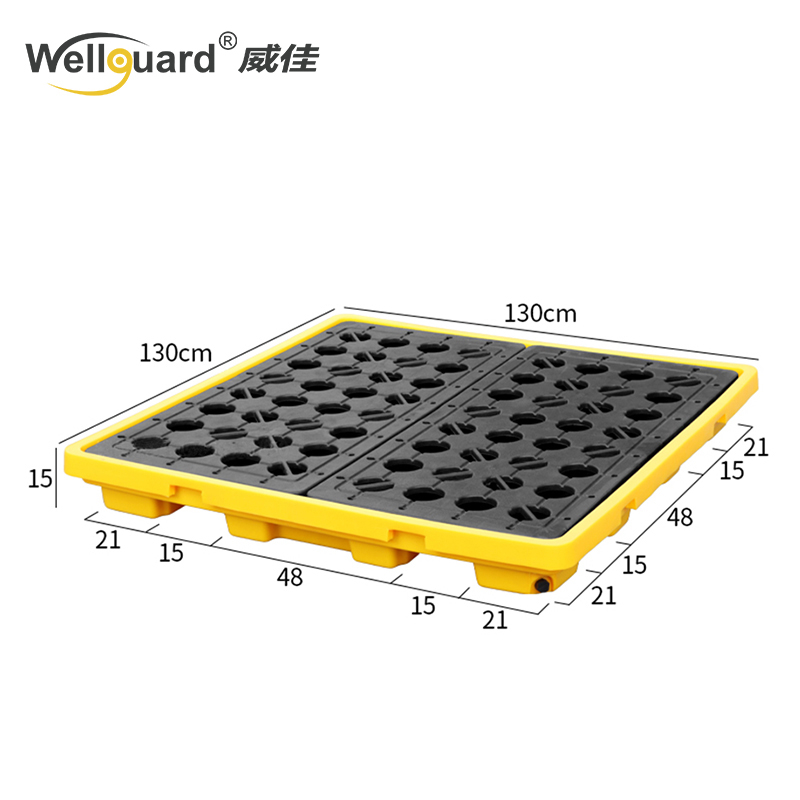 120L 4 Drum Spill Containment Deck