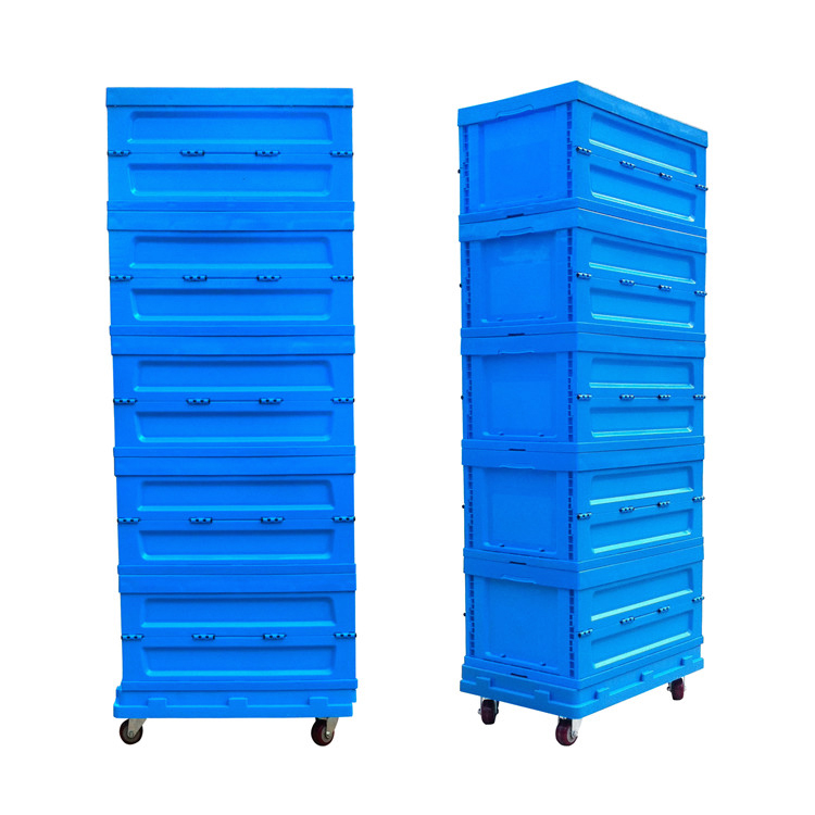 600x400x300mm mesh plastic collapsible crate