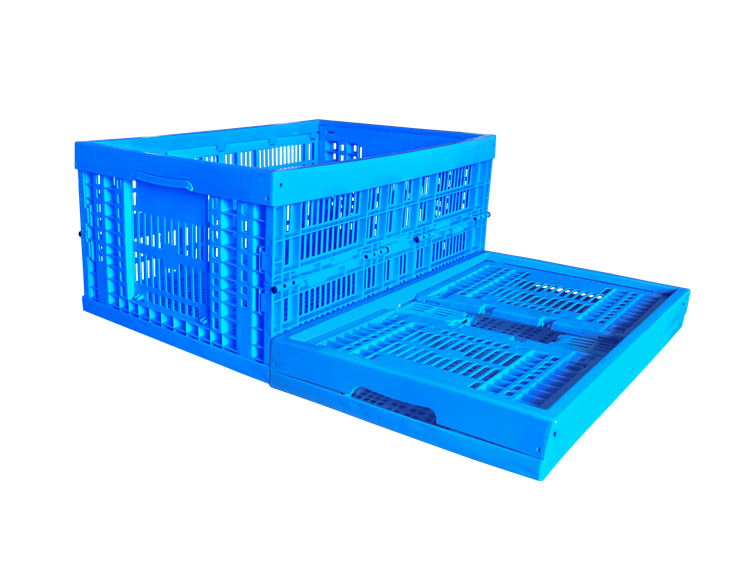 600x400x280mm Mesh Plastic Collapsible Crate