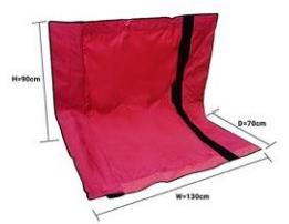 WG90-L telescopic water retaining plate front