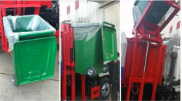 Outdoor Metal Garbage Bin feature 4