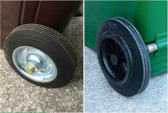 Outdoor Metal Garbage Bin feature 3