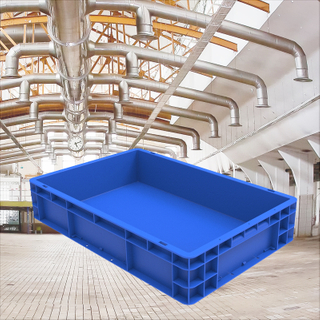 41L Bule / Grey EU Turnover Plastic Boxs