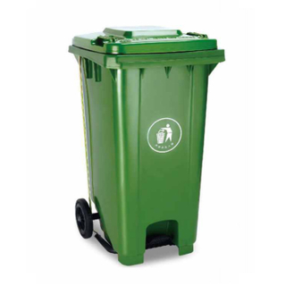 240L plastik pedal sanitasyon fatra ka ak wou