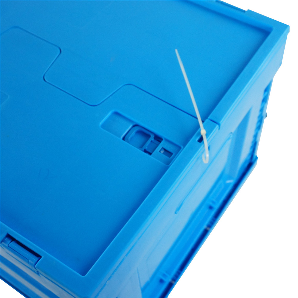600x400x320mm mesh plastic collapsible crate