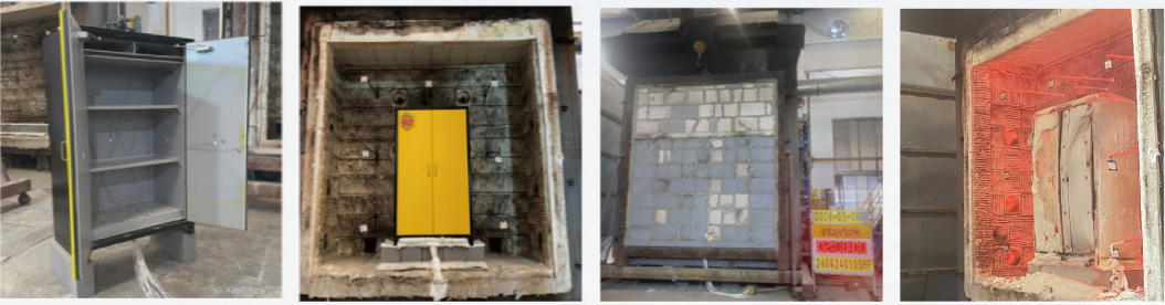 120-minute real fire burning test