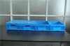 600x400x185mm mesh plastic collapsible crate