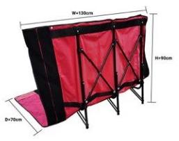 WG90-L telescopicwater retaining plate -back