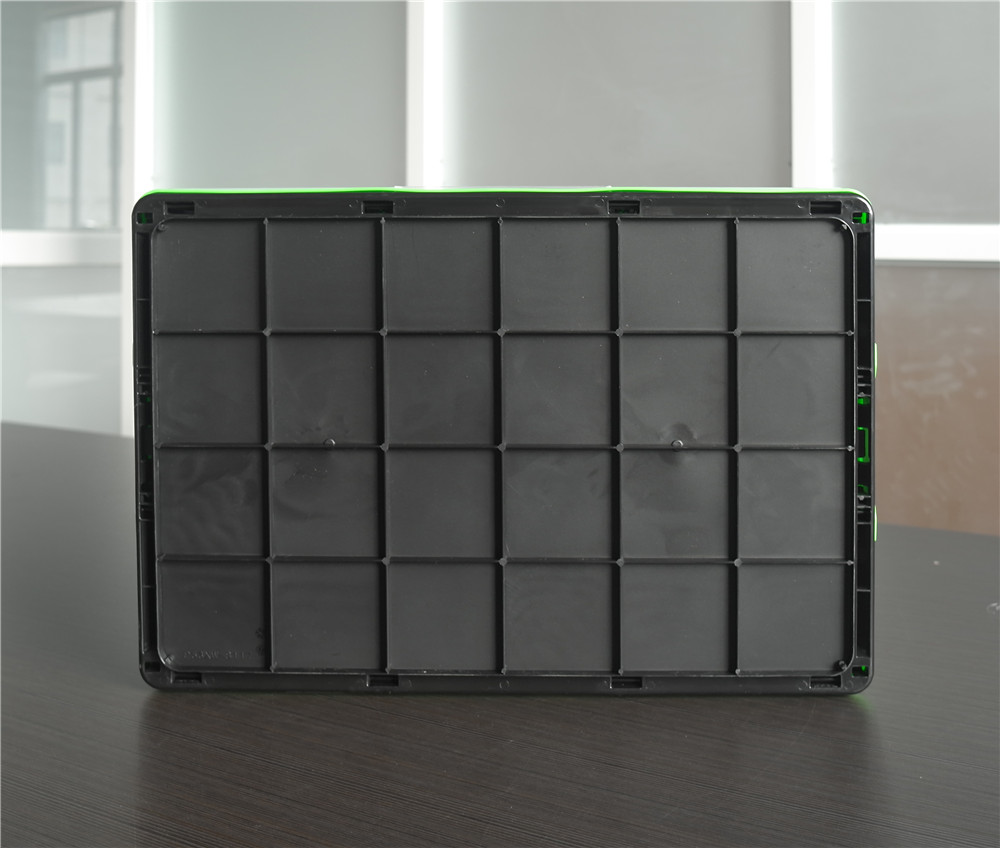 530x360x295mm mesh plastic collapsible crate