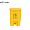 70L Tempat sampah limbah medis kuning
