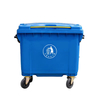 Cart garbage plastig 660L b