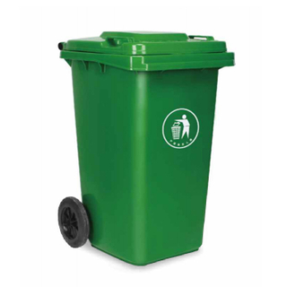 360L plastik pedal sanitasyon fatra ka ak wou