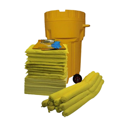 What does a spill kit contain?