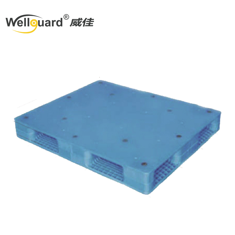 130*110*15cm Pallet Flat Plastik Stackable Double Sided