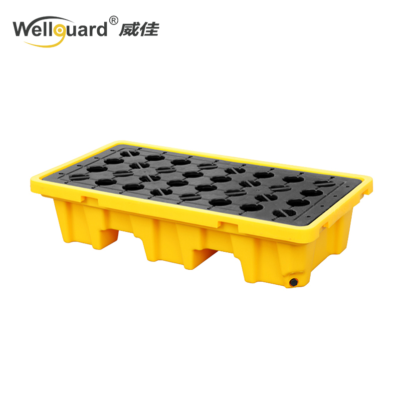 120L 2 Oil Drum Spill Containment Pallet