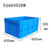 600x400x280mm plastik katlanabilir sandık
