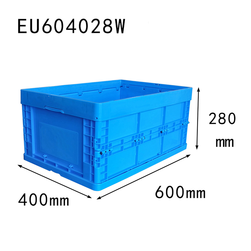 600x400x280mm plastik katlanabilir sandık