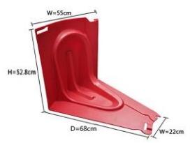 WGN50 inner cured water retaining plate