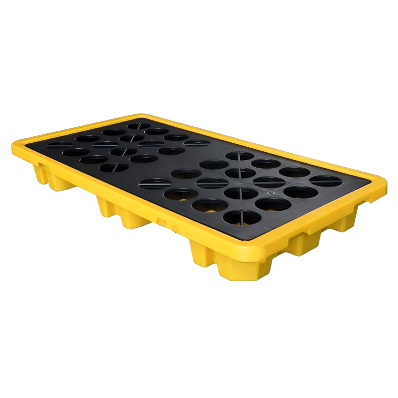 80L 2 Pallet de contención de derrames de tambor de aceite 