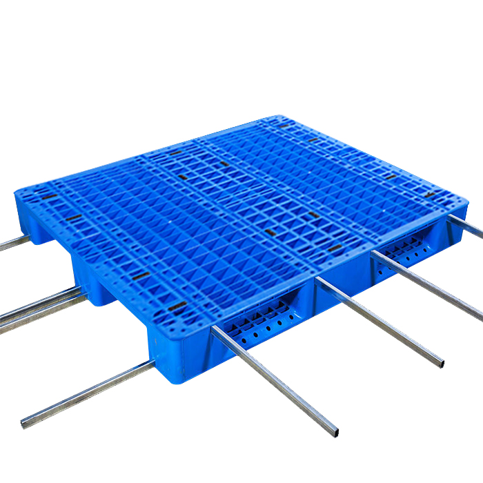 100*80*15 cm 3 Läufer Rackbare Plastiknetzpalette