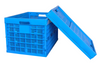 800x580X500mm mesh plastic collapsible crate