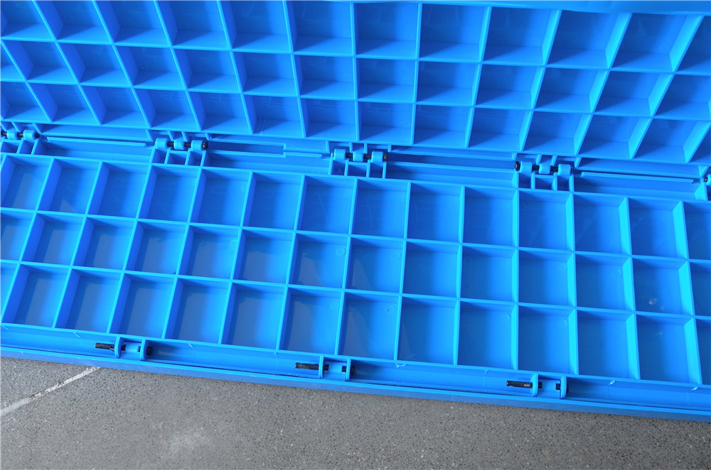 760x580x497mm Mesh Plastic Collapsible Crate