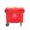 Cart garbage plastig 660L b