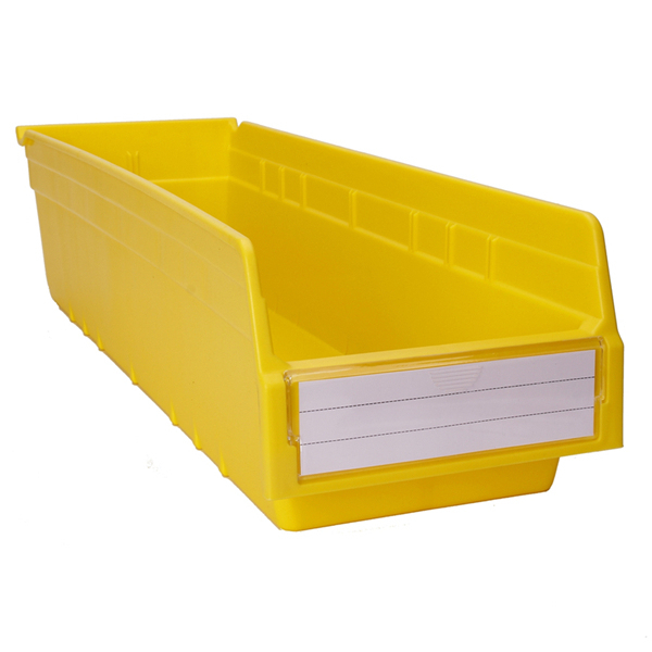 600&times;200&times;150 Yellow Tool and Parts Storage Component Plastic Shelf Bins 