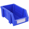 100&times;160&times;74 Blue Tool and Parts Storage Nestable and Stackable Plastic Shelf Bins 