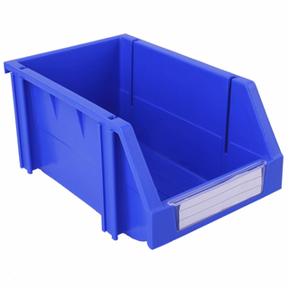 150&times;240&times;124 Blue Tool and Parts Storage Nestable and Stackable Plastic Shelf Bins 