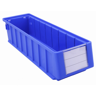 400&times;117&times;90 Blue Tool And Parts Storage Dividable Plastic Shelf Bins 