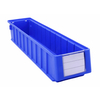 500&times;117&times;90 Blue Tool And Parts Storage Dividable Plastic Shelf Bins 