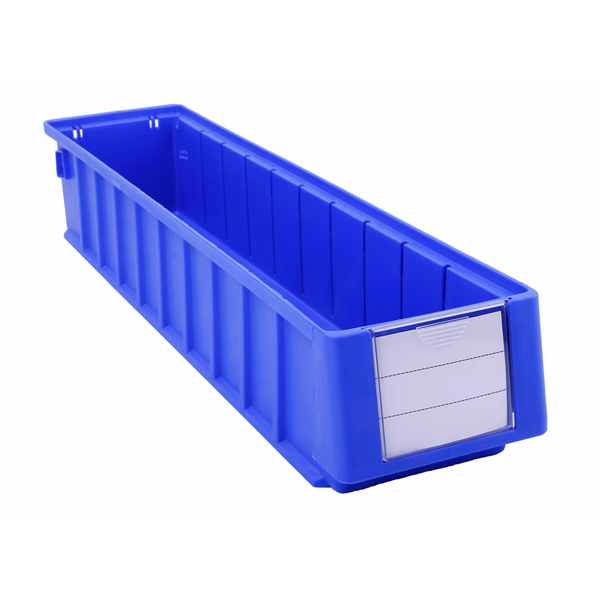 500&times;117&times;90 Blue Tool And Parts Storage Dividable Plastic Shelf Bins 