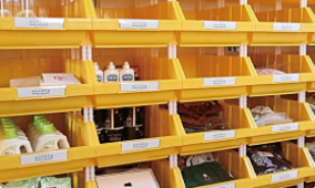 Stackable Parts Storage Bins’ Applications