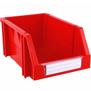 Tool and Parts Storage Nestable and Stackable Plastic Shelf Bins 