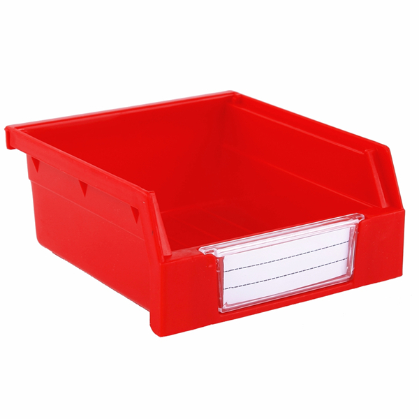 105&times;110&times;50 Red Tool and Parts Storage Wall Mounte Plastic Shelf Bins 