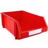 400&times;600&times;220 Red Tool and Parts Storage Nestable and Stackable Plastic Shelf Bins 