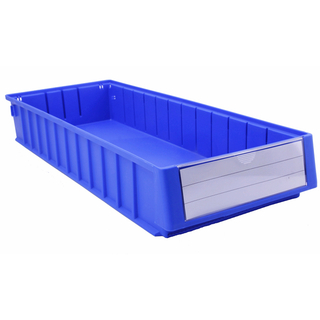 600&times;235&times;90 Blue Tool And Parts Storage Dividable Plastic Shelf Bins 