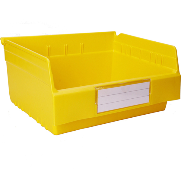 300&times;400&times;150 Yellow Tool and Parts Storage Component Plastic Shelf Bins 